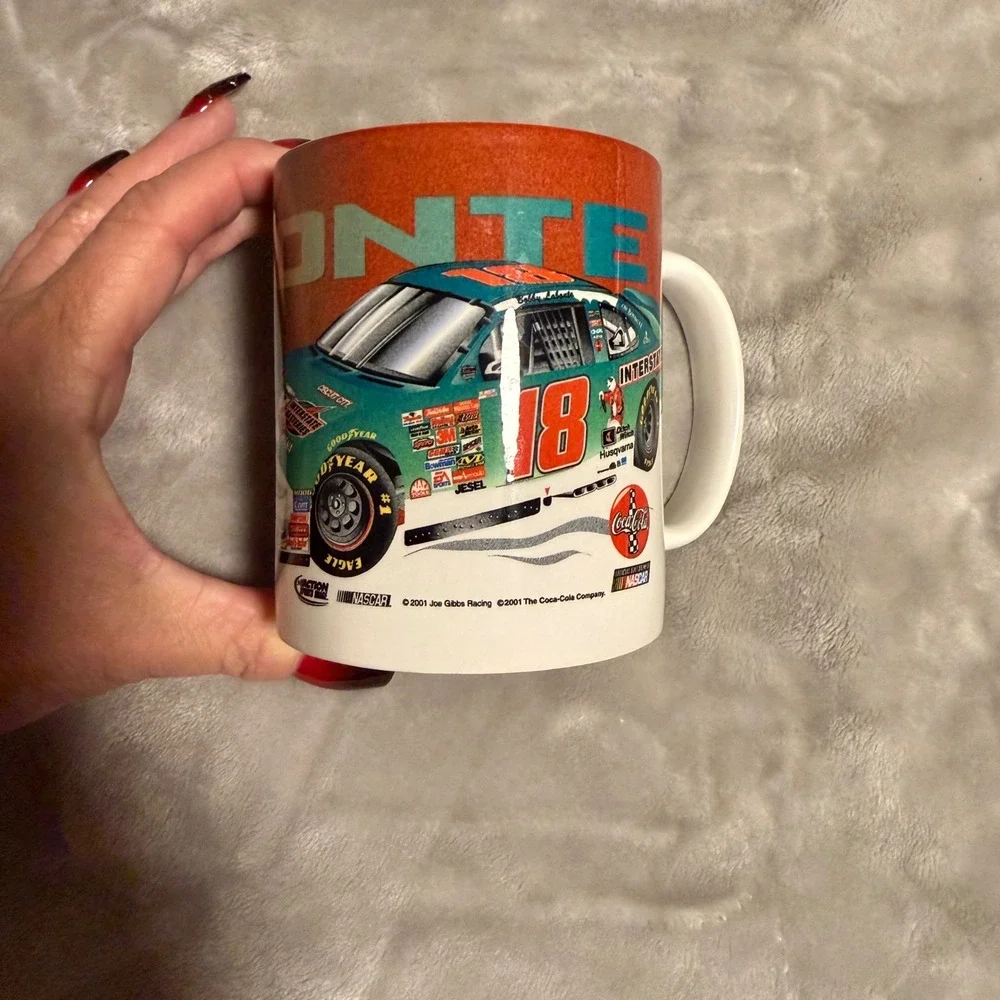 Vintage 1998 Coca-Cola Bobby Labonte #18 Interstate Batteries NASCAR Mug qty 1